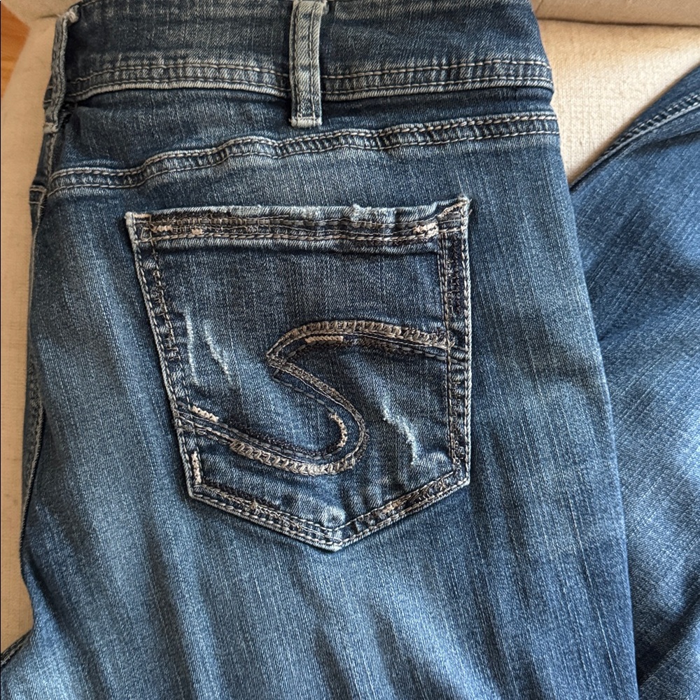 Silver Jeans Dark Blue Denim